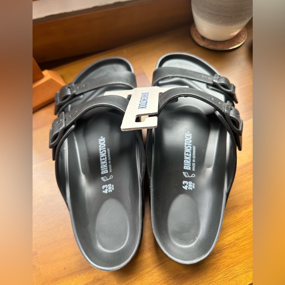 Birkenstock NWT Arizona EVA black sandals - EU 43 / US men’s 10 - Picture 5 of 8